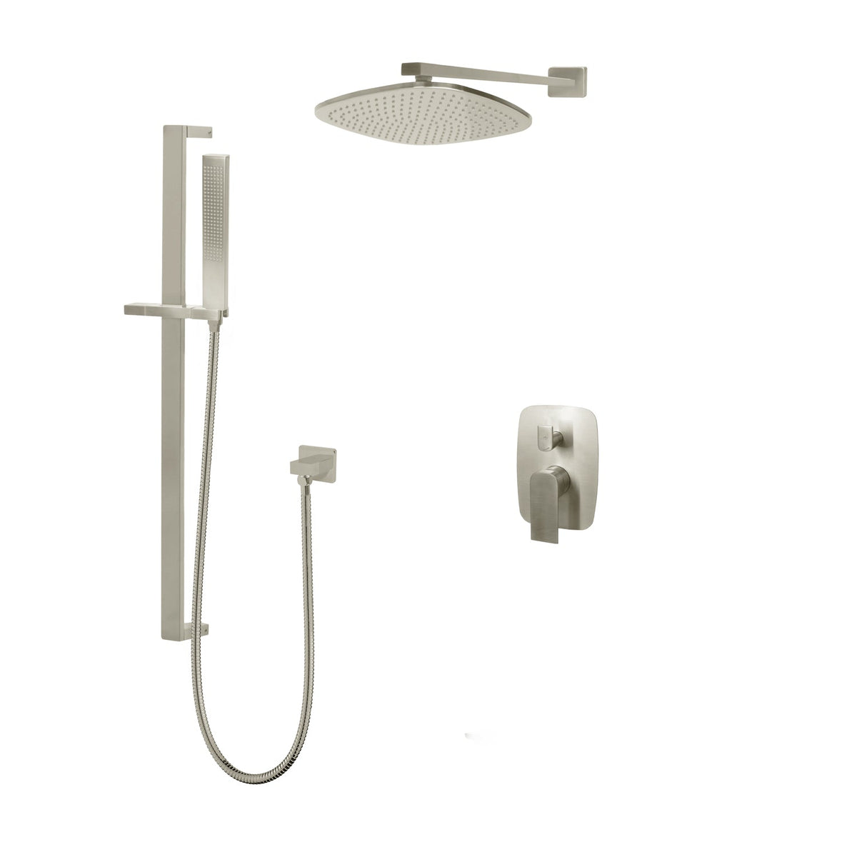 Kodaen 12-Inch TIMELYSS Pressure-Balanced Shower System with Sliding Hand Shower