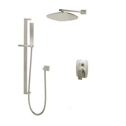 Kodaen 12-Inch TIMELYSS Pressure-Balanced Shower System with Sliding Hand Shower