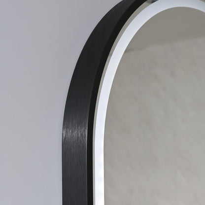 Kodaen Atomic Framed Front-Lit LED Bathroom Mirror