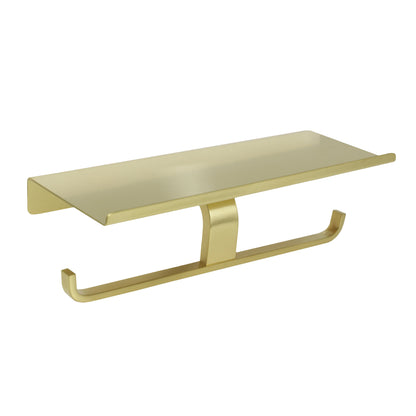 Kodaen Bathroom Toilet Paper Holder W/ Shelf