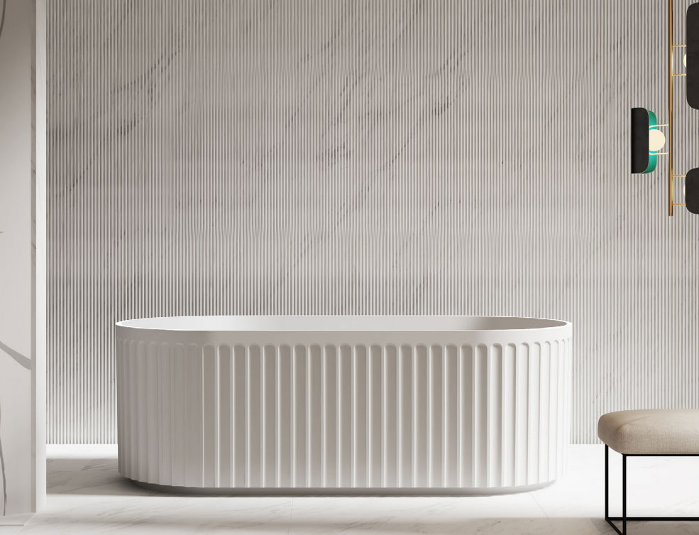 Kodaen Doric 59-Inch Freestanding Bathtub