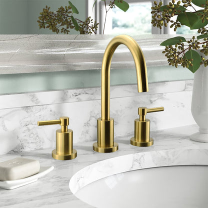 Kodaen ELEGANTE Three-Hole Widespread Bathroom Faucet