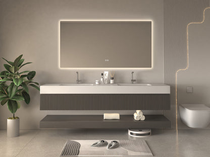 Kodaen 59 x 32 in Seamlyss LED Bathroom Mirror