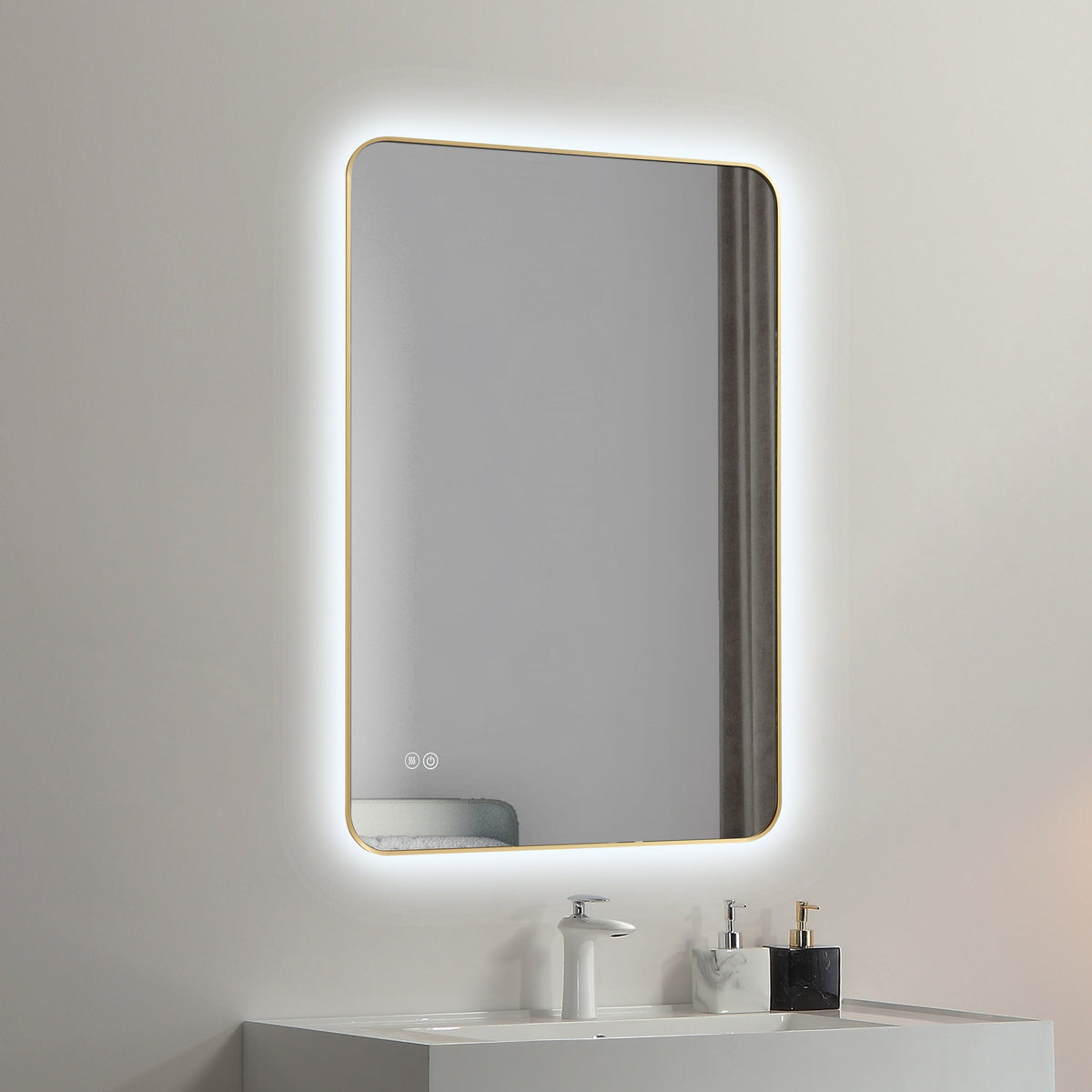 Kodaen New Infinity Framed Backlit LED Bathroom Mirror