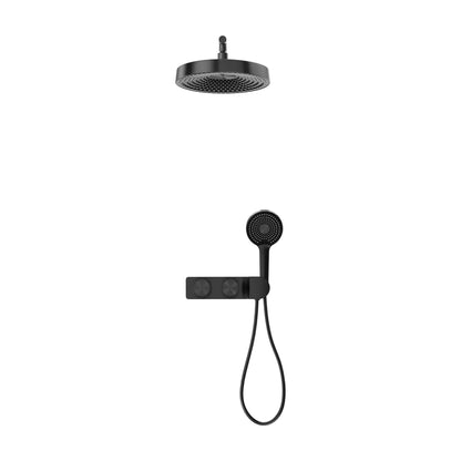 Kodaen Premo 12-Inch Thermostatic Shower System — Combo D