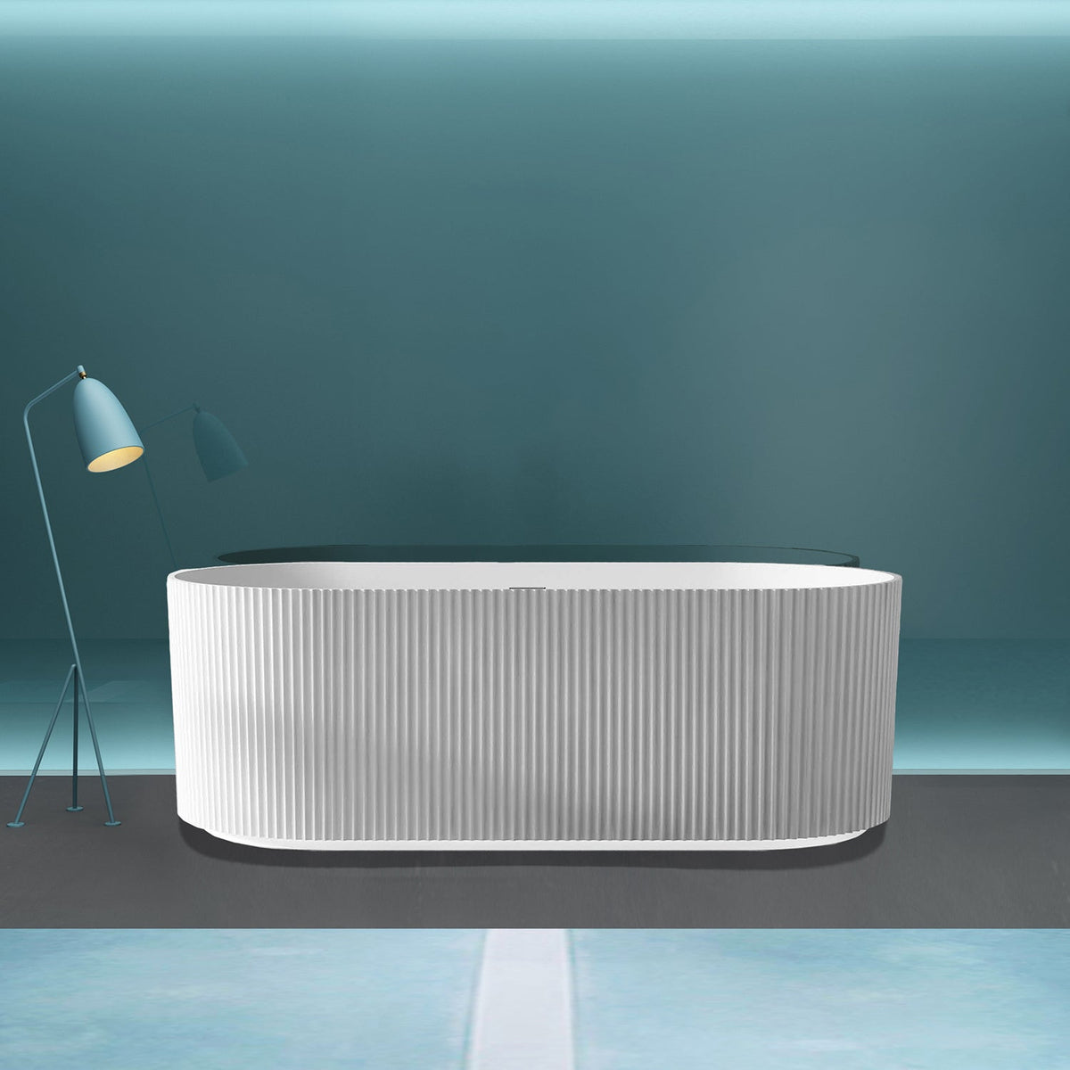 Kodaen Roman 67-Inch Freestanding Bathtub