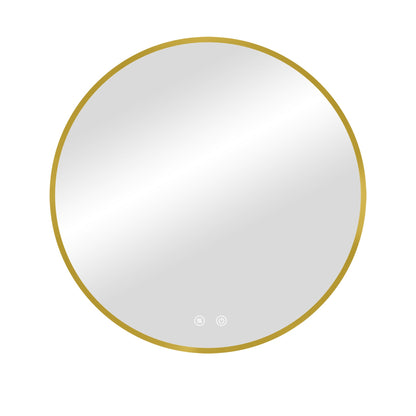 Kodaen Roundy Framed Backlit LED Bathroom Mirror