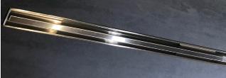Kodaen 24" x 1" Shower drain - Grid with flange and waterproof membrane