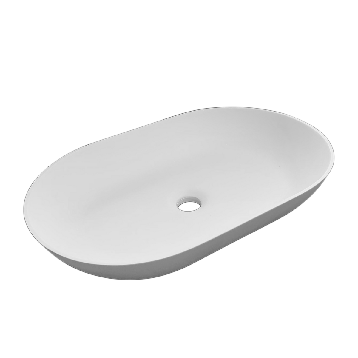 Kodaen Solid surface oval vessel sink