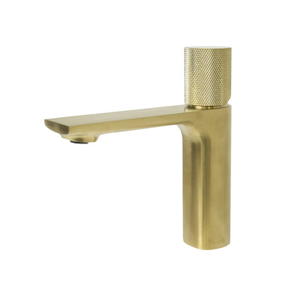 Kodaen Timelyss Knurled Single-Hole Bathroom Faucet