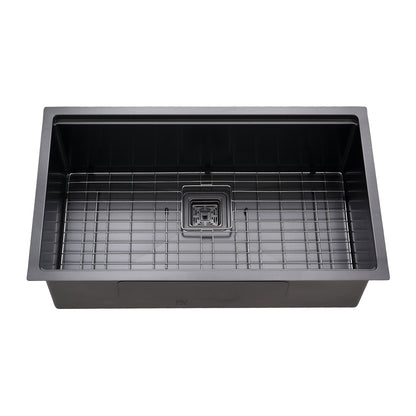 Kodaen 32-Inch Single-Bowl Stainless-Steel Workstation Kitchen Sink — product view
