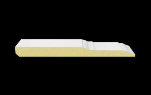 Toucan B-02-12 Two Steps Baseboard MDF moulding profile