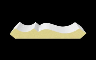 Toucan CR-06 Crown Georgian MDF moulding profile